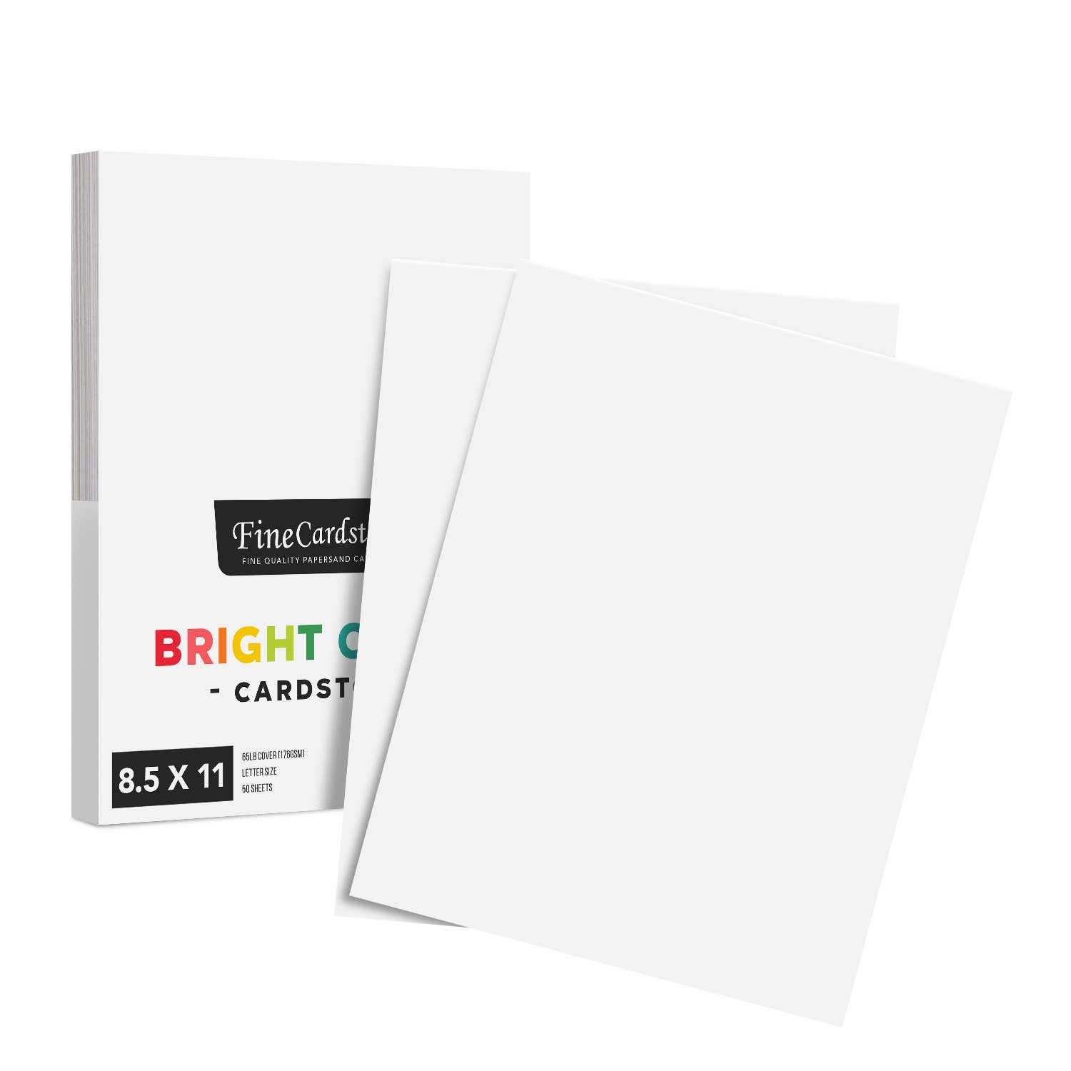 Fine Cardstock – wholesale Hantverkstillbehör – Ljus färg Cardstock papper - 65 lb täcka (176 GSM) - 50 Antal26