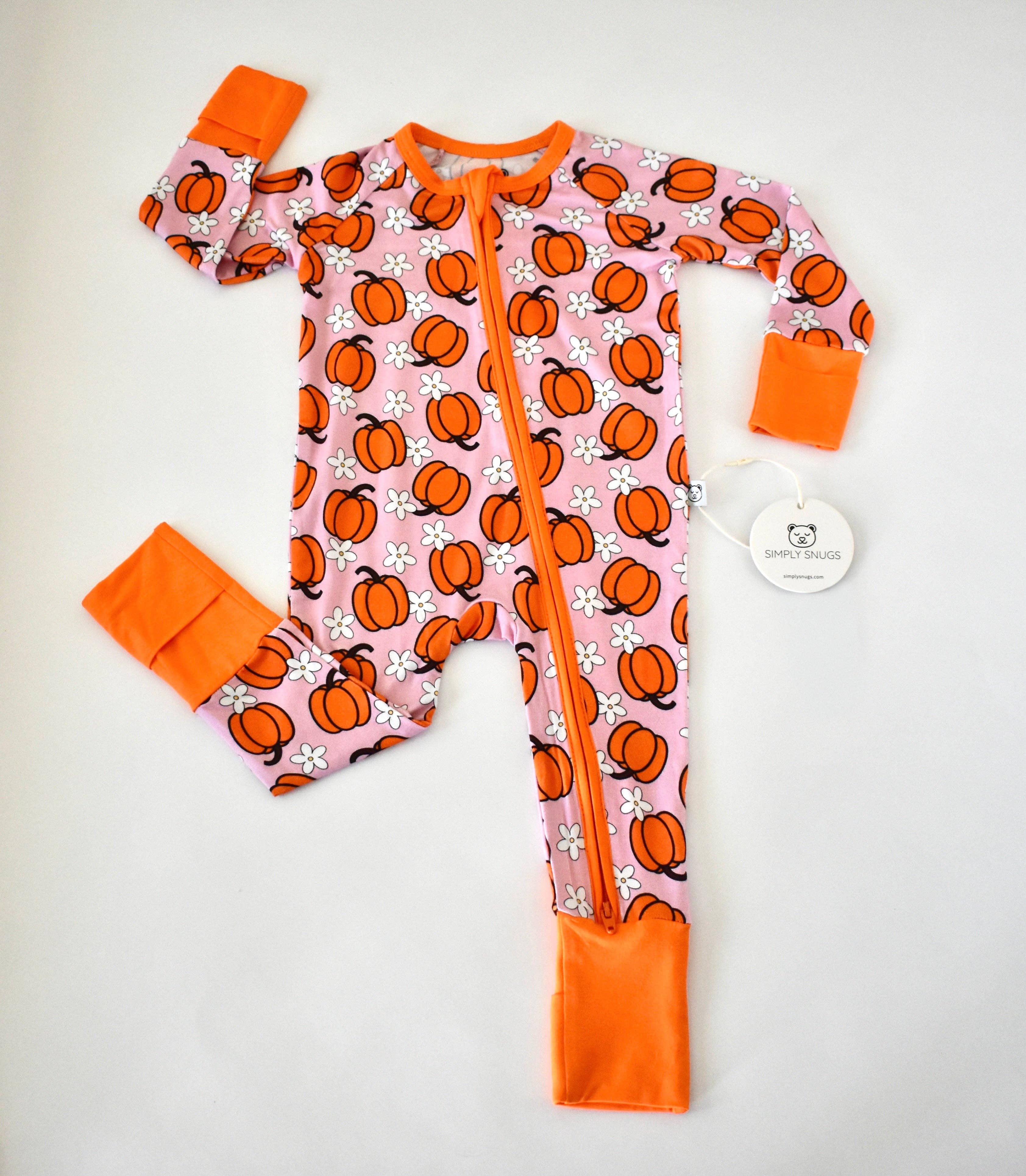 Simply Snugs - Wholesale Slaappak - Baby - Roze Patch Convertible Zippy Stijl Baby Pyjama0