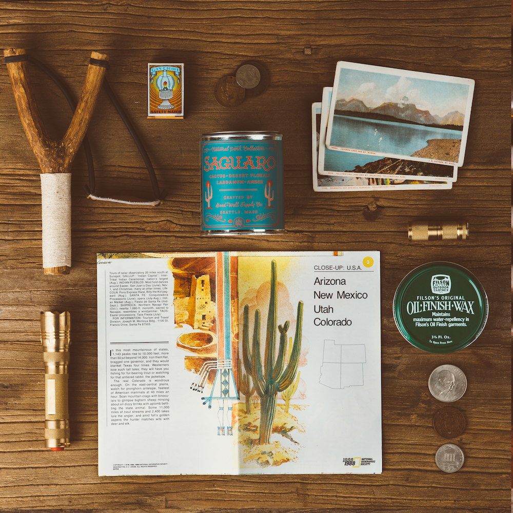 Good & Well Supply Co. - Wholesale Jar/Filled Candle - Saguaro National Park Candle3