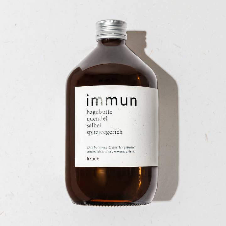 Wildkräuterauszug Immun - 500ml für den Großhandel von Kruut