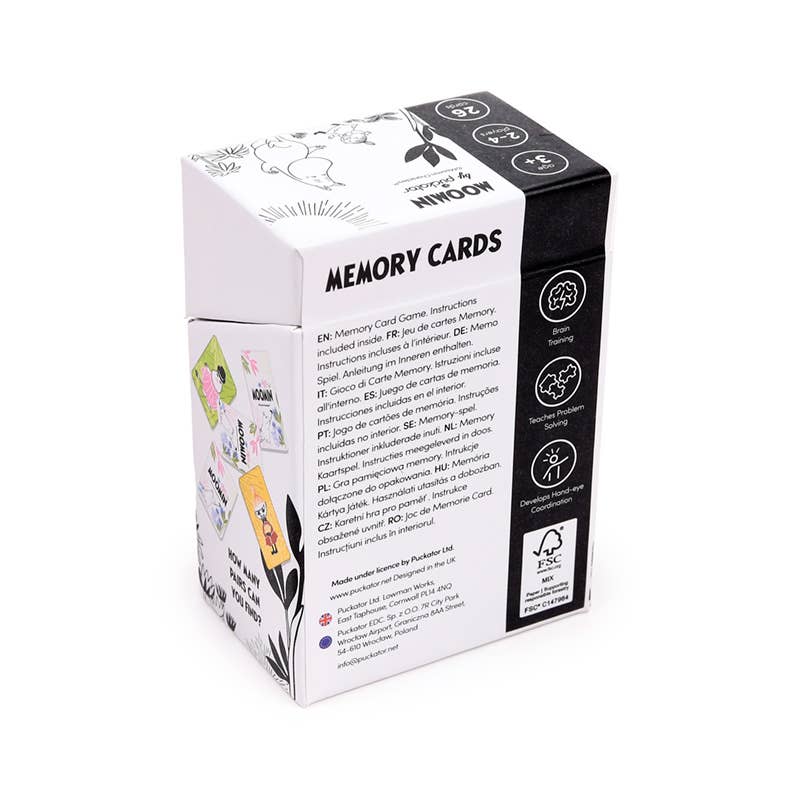 Puckator EU – wholesale Kluriga spel - Barn – Mumin Barn Memorykort Set4