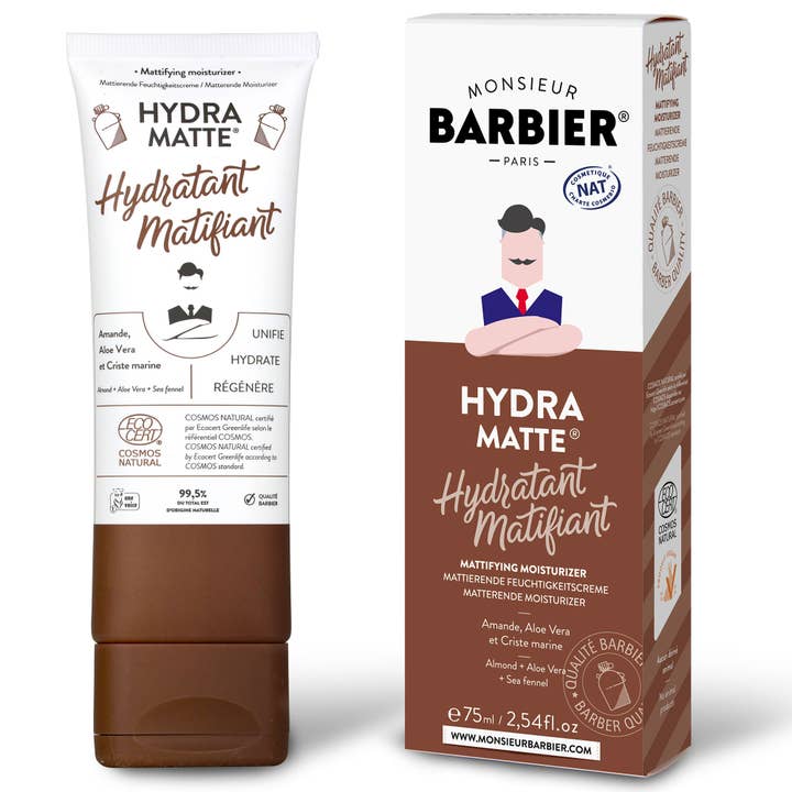 Monsieur BARBIER - Wholesale Facial Moisturizer - Men's - HYDRA MATTE - Mattifying Moisturizer