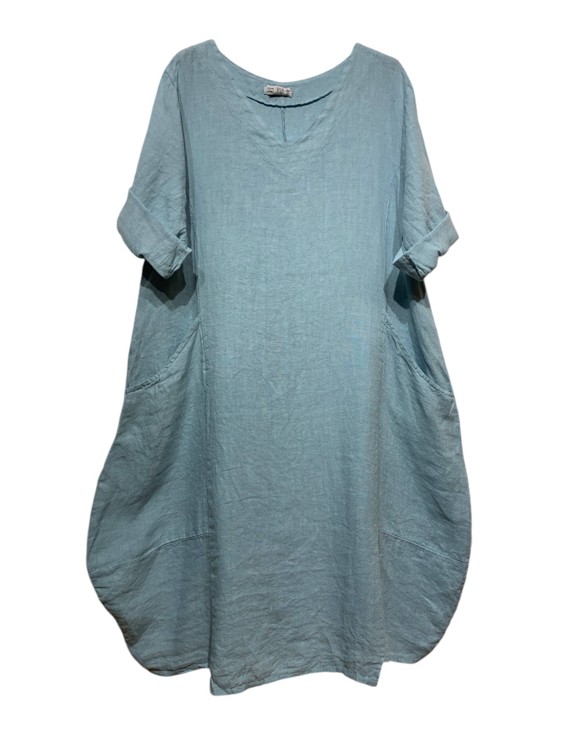 LINEN & COTTON HOUSE – wholesale Dress – Women's – 277 DRESS IN LINEN SPRING SUMMER CLOTHING63