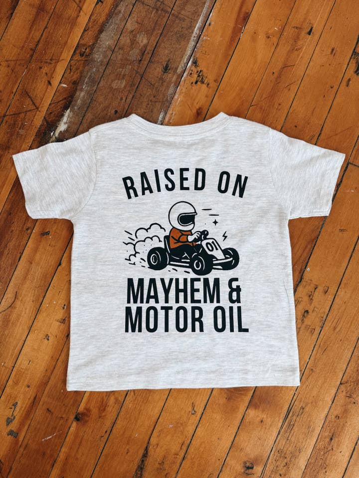 Raising Brave - Wholesale T-Shirt - Kids - Raised on Mayhem Tee3