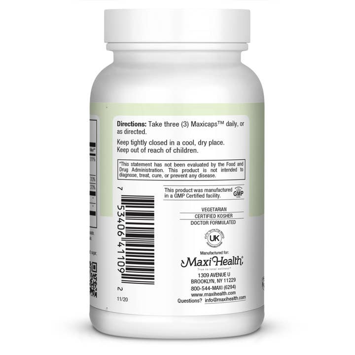 Maxi Health - Wholesale Oral Supplement/Vitamin - Vax C Max 90 Caps