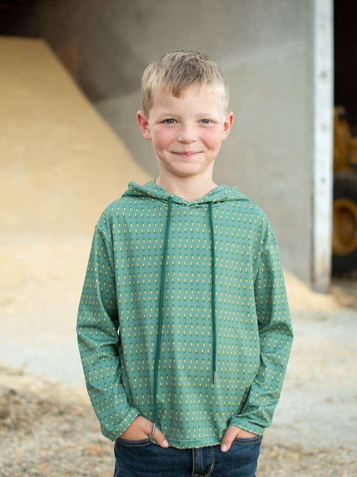 American Farm Company - Wholesale Hoodie - Kids - Retro Corn Toddler/Youth Performance Hoodie7