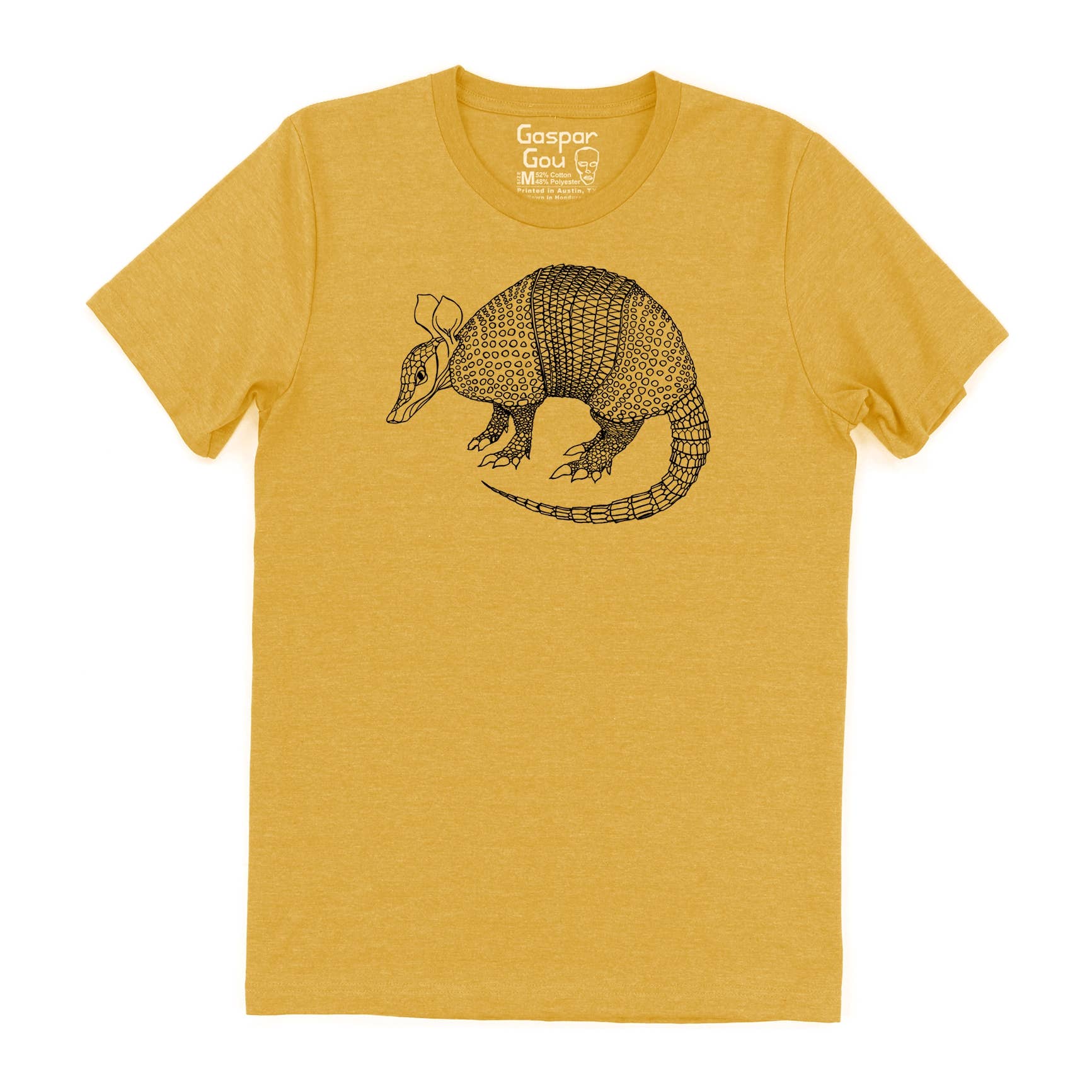 Gaspar Gou - Wholesale Screen Printed T-Shirt - Men's - Armadillo Charlie Tee6