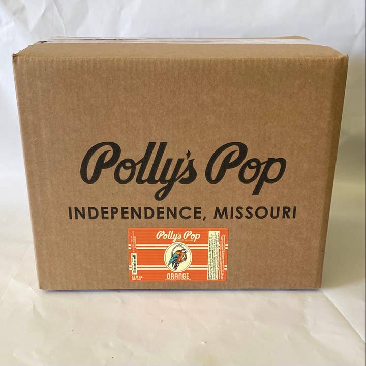 Polly's Pop - Wholesale Soda/Carbonated Drink - Orange2