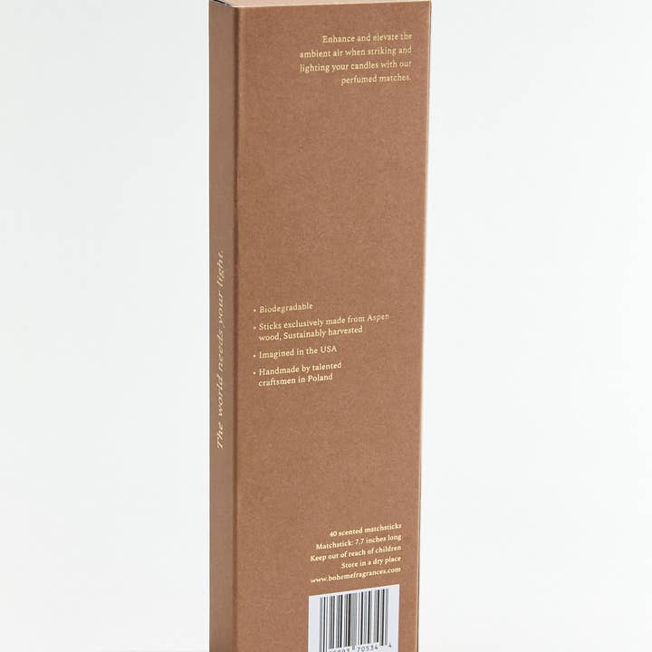 Boheme Fragrances - Wholesale Matches - Marisol // Scented Matches