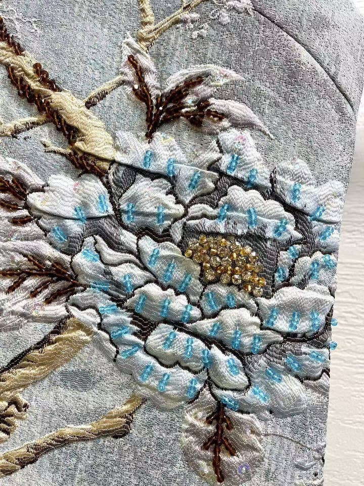 Productseeker – Großhandel Kleid – Damen – DR940Y Sommerkleid mit Rundhalsausschnitt und handperliertem Blumenmuster17