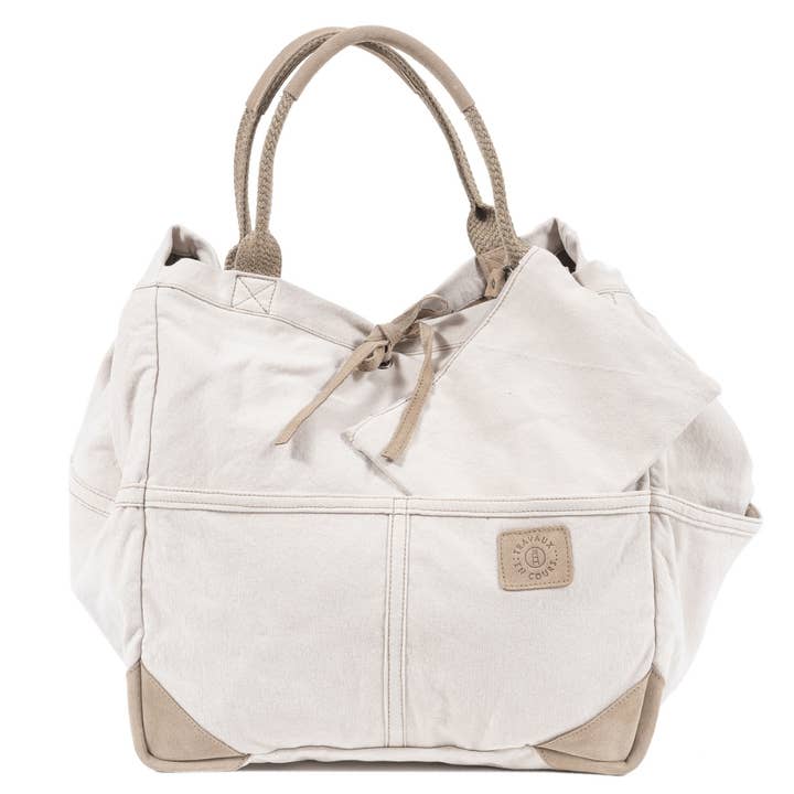 TRAVAUX EN COURS... – wholesale Duffelväskor – Dam – MEDIUM TOTE - HELGVÄSKA12