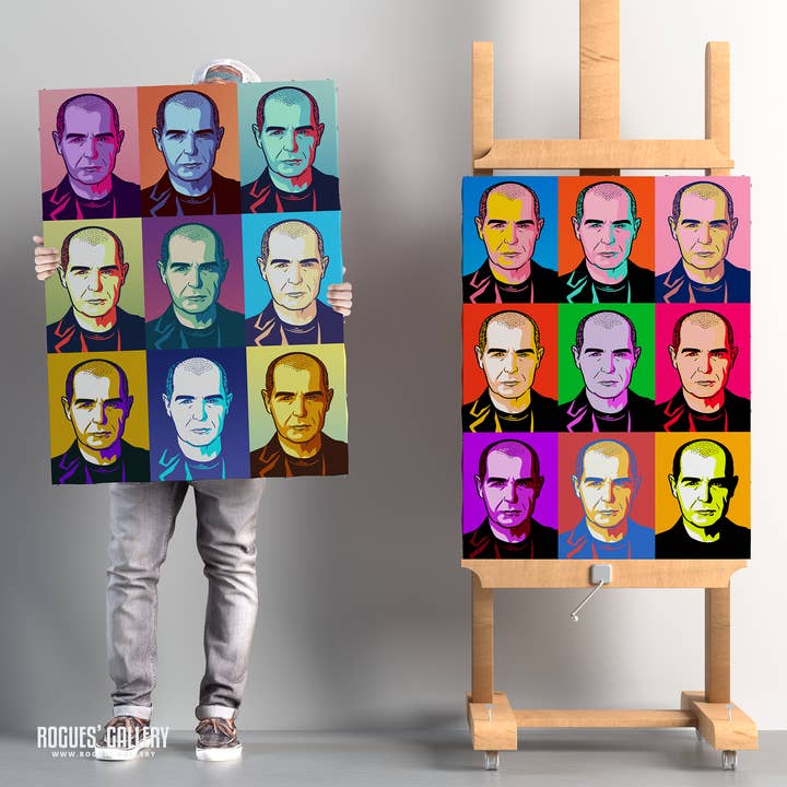 Pop Art Vol 5: Pet Shop Boys' Neil Tennant - A3, A2, A1 for wholesale by Rogues' Gallery