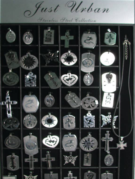 Stainless Steel Necklace Prepack-72 Necklaces for wholesale by Magic Touch Corp