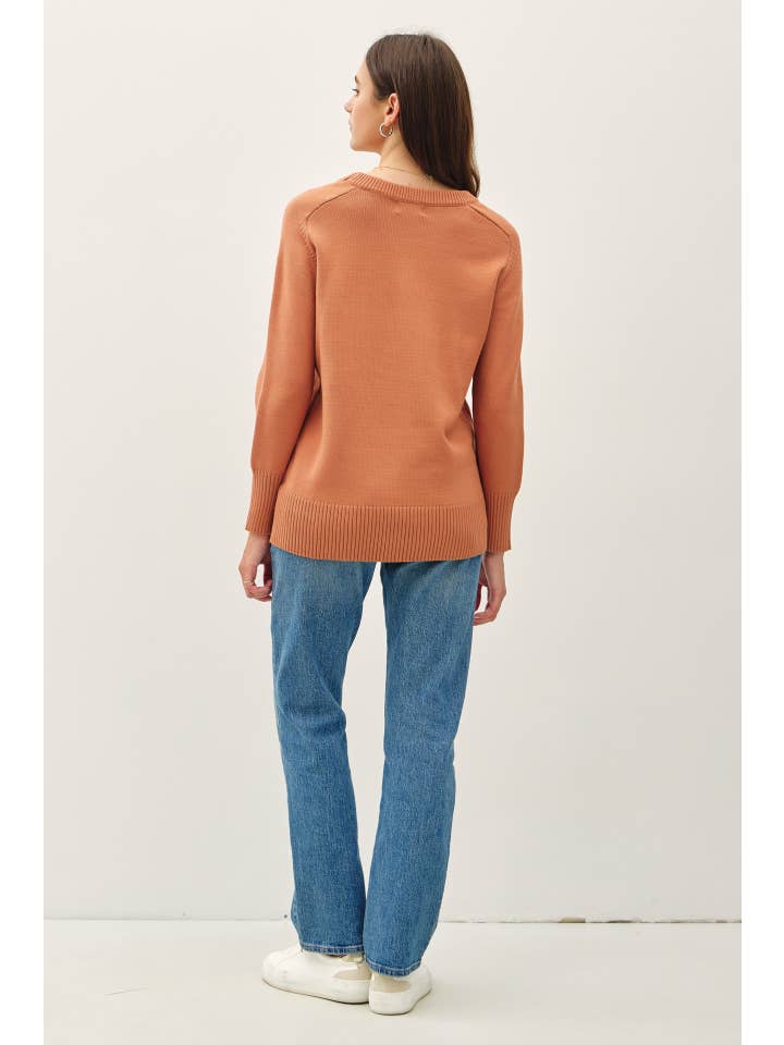 Be Cool - Wholesale Knit Sweater - Women's - RAGLAN SLEEVE OVERSIZED SWEATER8