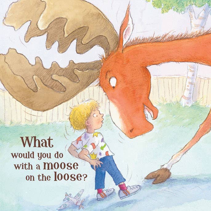 Sleeping Bear Press - Wholesale Preschool Book (3-5) - Moose on the Loose Picture Book1