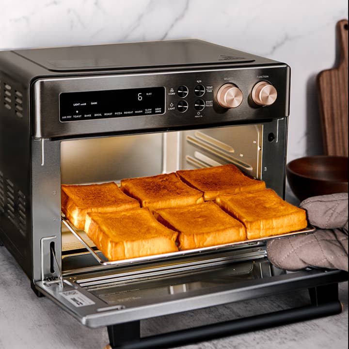 VAL CUCINA - Wholesale Kitchen Appliance - VAL CUCINA 10-in-1 Air Fryer Toaster Oven - Black Matte13