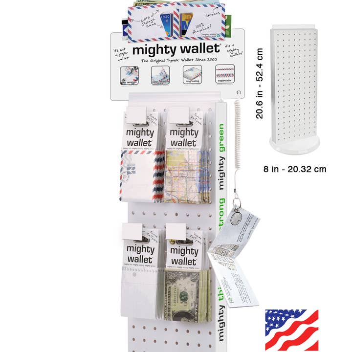 Mighty Wallet - Vente Présentoir – accessoires - Affichage POP de compteur rotatif à 8 chevilles1