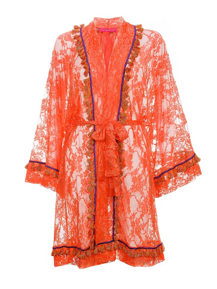 VERSAILLES KIMONO - FERSKEN for engroshandel hos The Gold Key