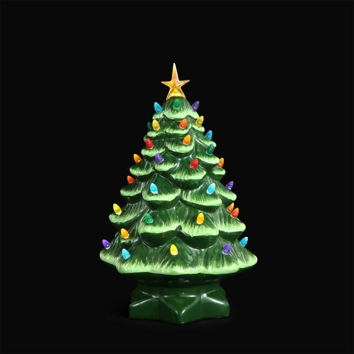 Mr. Christmas - Wholesale Christmas Decoration - 14" Nostalgic Tree - Green2