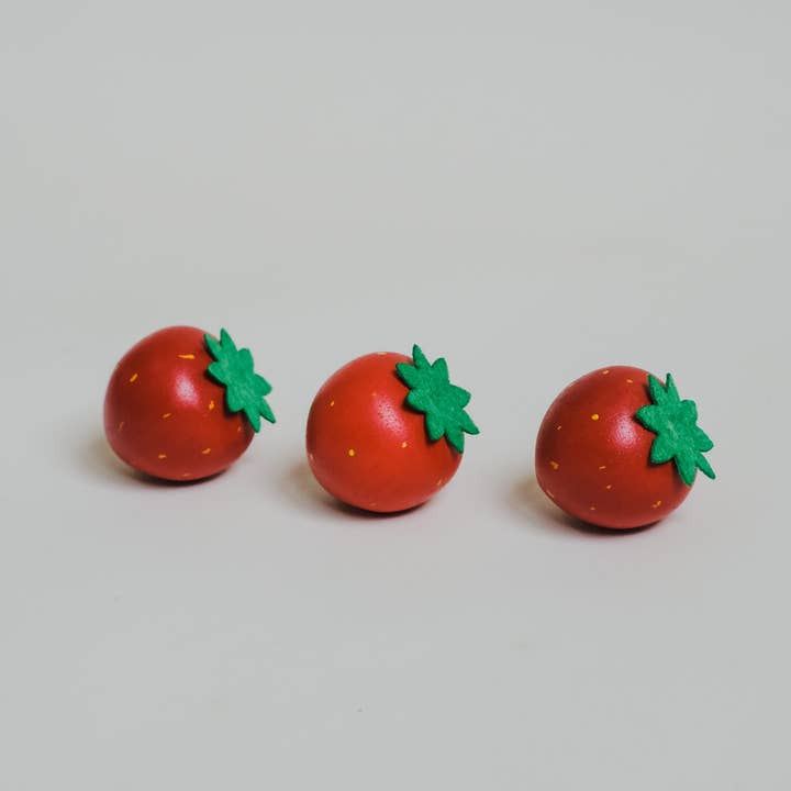 Q Toys - Wholesale Wood toy – Child - Strawberry punnet 12 pcs2