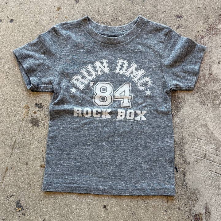 Camiseta Tri Blend Run DMC 2T para venta al por mayor de Rowdy Sprout