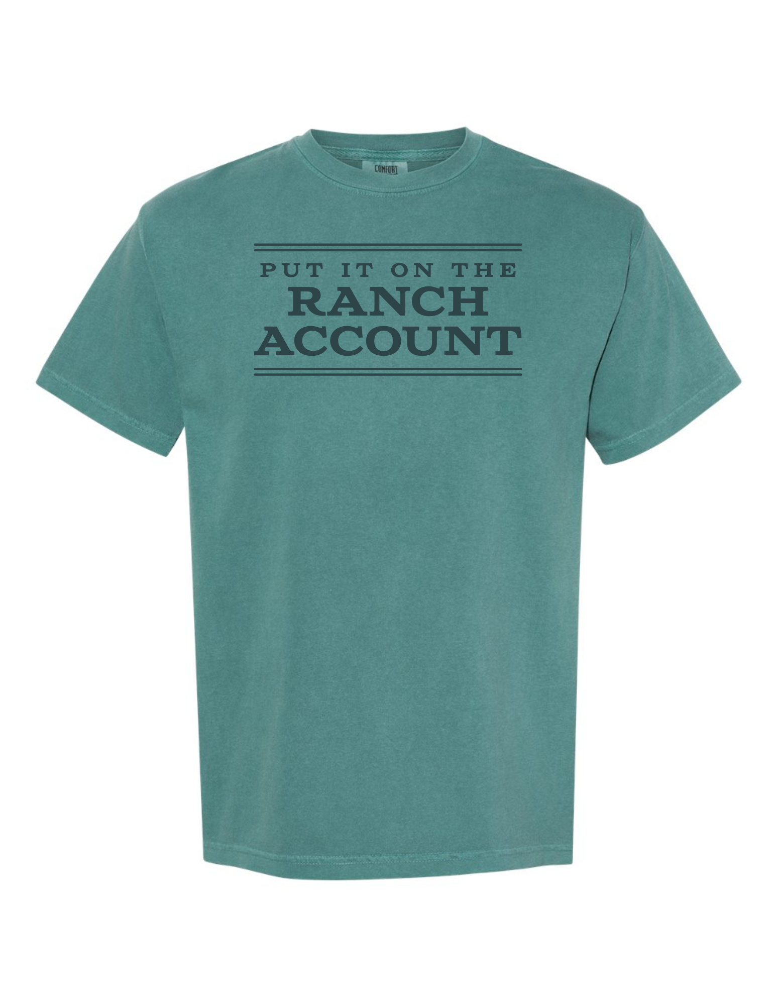 Summer Tees - Wholesale T-Shirt (Graphic) - Women's - PUT IT ON THE RANCH ACCOUNT TEE0