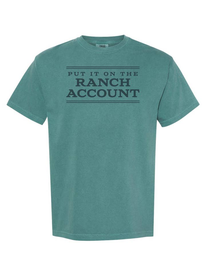 Summer Tees - Wholesale T-Shirt (Graphic) - Women's - PUT IT ON THE RANCH ACCOUNT TEE
