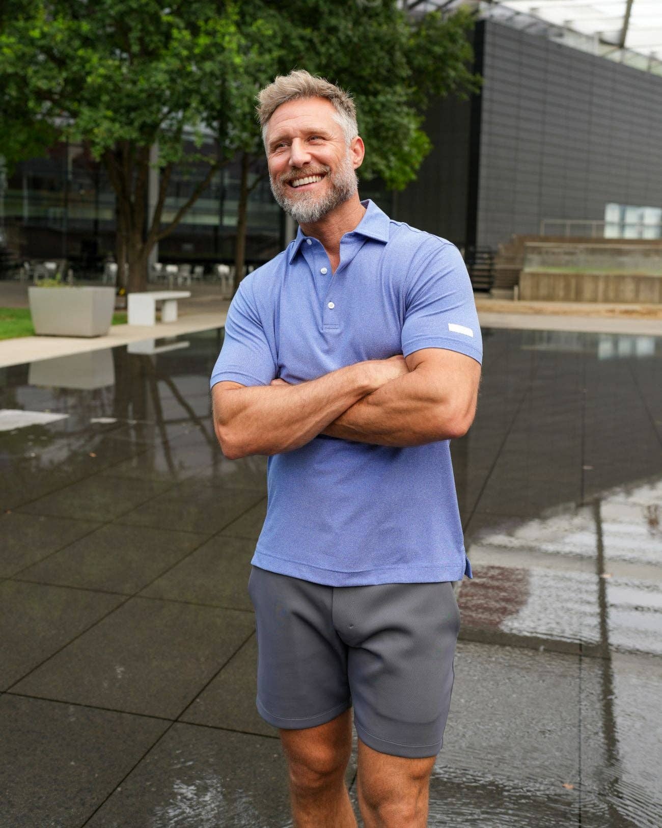 USA Palm - Wholesale Polo - Men's - Heathered Polo29