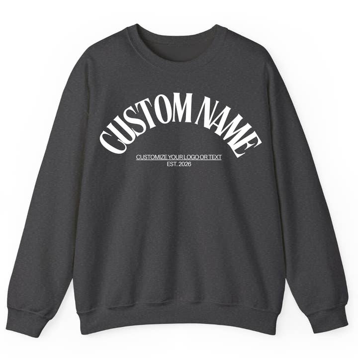 TheWorldOfMYes - Wholesale Graphic Sweatshirt - Unisex - Custom Logo Sweatshirt – Personalized Crewneck12