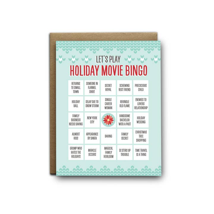 I'll Know It When I See It - Wholesale Christmas Card - Holiday Movie Bingo Greeting Card