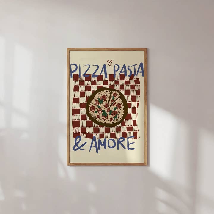 Studio Dolci - Wholesale Poster - POSTER SET PIZZA, PASTA & LOVE / PASTA & BASTA2