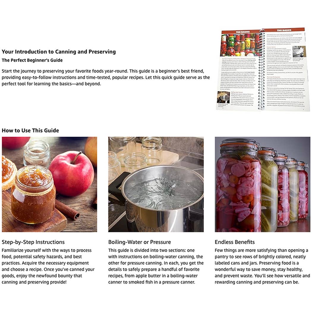 AdventureKEEN - Wholesale Cookbooks & Food - Canning & Preserving Quick Guide1