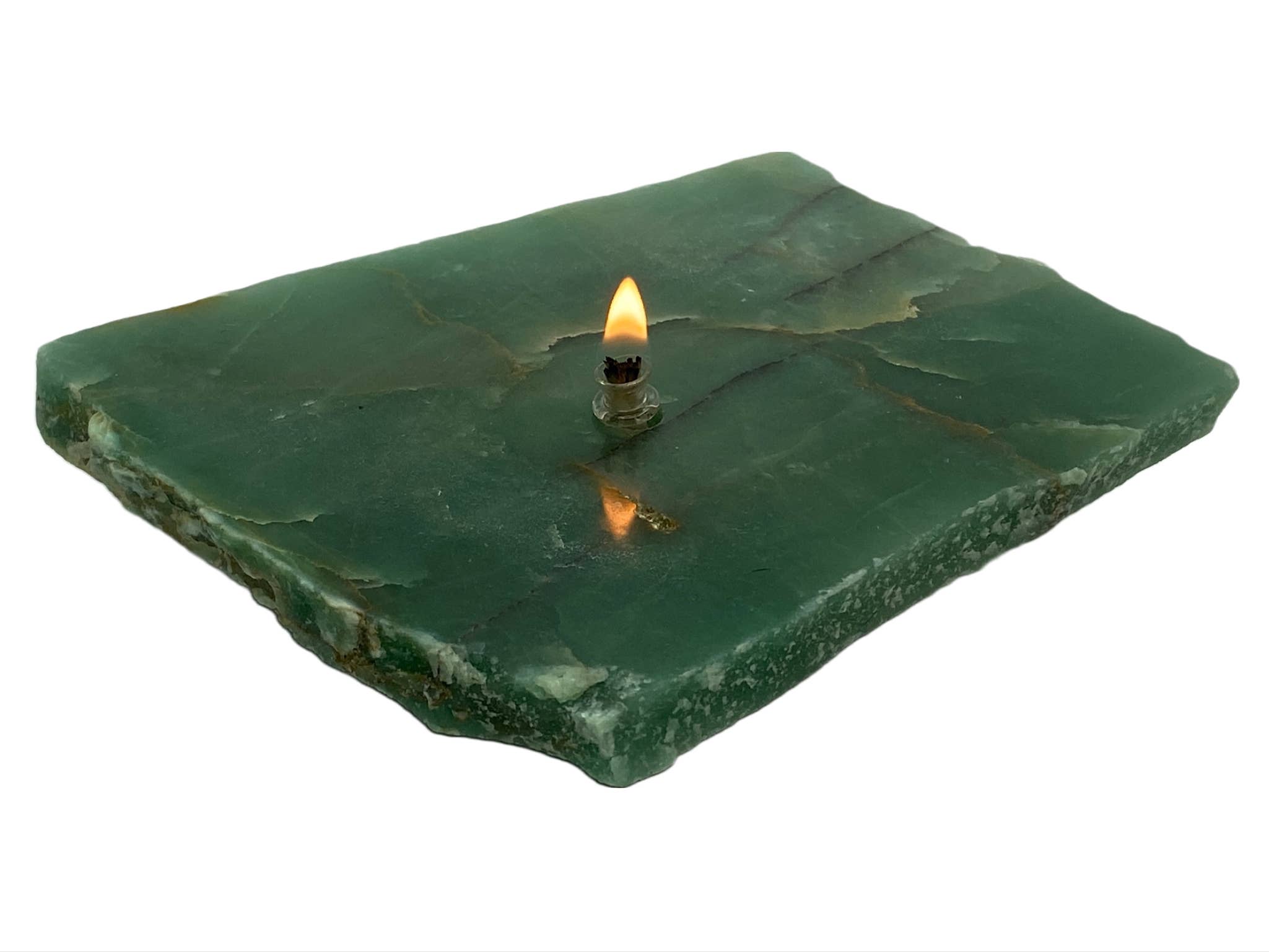 Roccia Roba - Wholesale Novelty Candle - ROCK CANDLE KIT - green quartz1