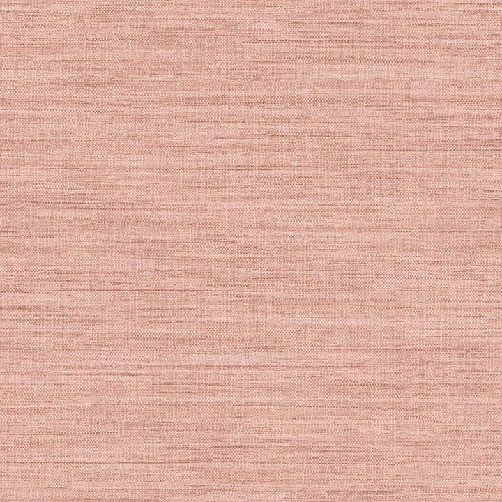 Horizontal Faux Grasscloth Salmon P&S Wallpaper, 56 sq. ft. for wholesale by Tempaper & Co ®