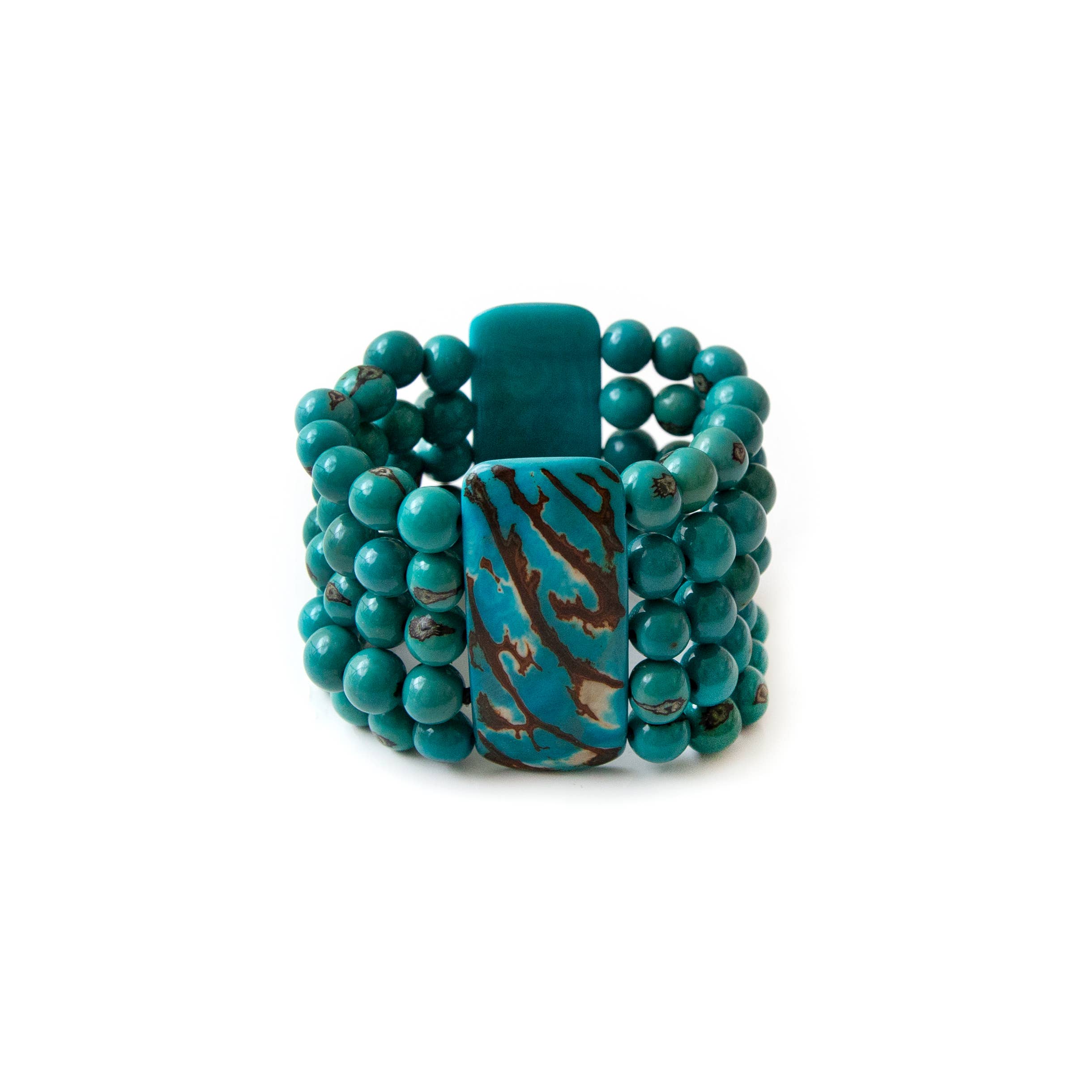 Organic Tagua Jewelry - Wholesale Beaded Bracelet - Merida Bracelet1