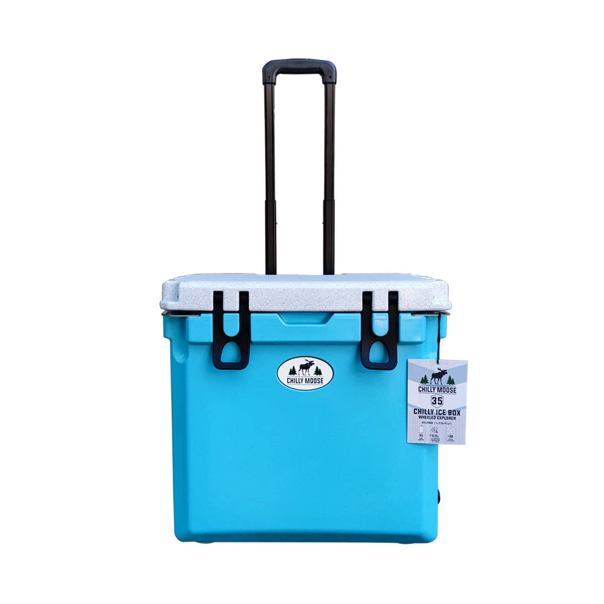 Chilly Moose - Vente Glacière/sac isotherme - Vente de l'Explorateur à roulettes 35L14