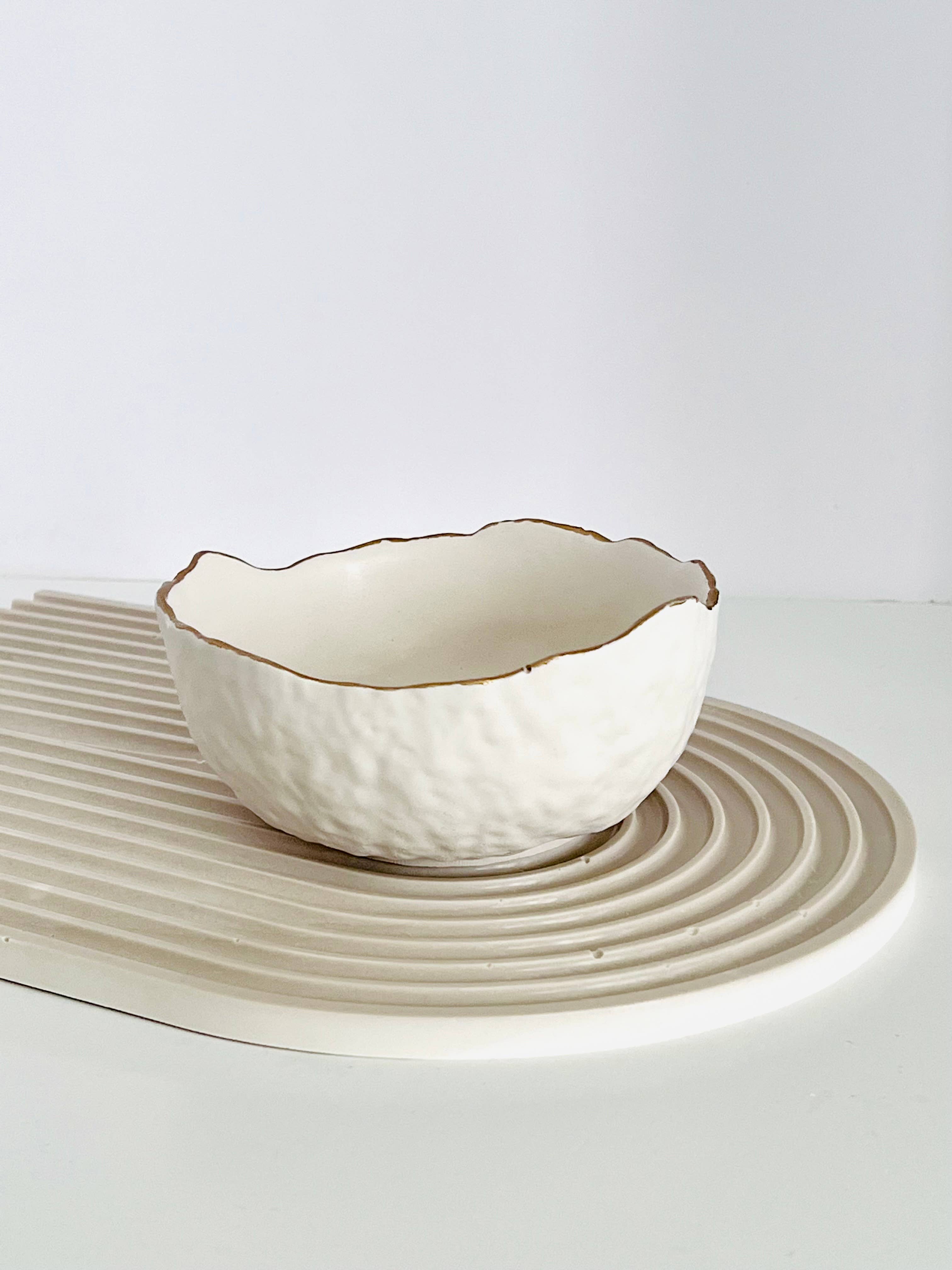 Kenley Boutique - Vendita all'ingrosso Portacandele - Ciotola in cemento minimalista per candela - 8,5 oz3