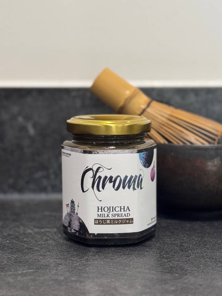 Hojicha Milk Spread (box of 12) for wholesale by Chroma