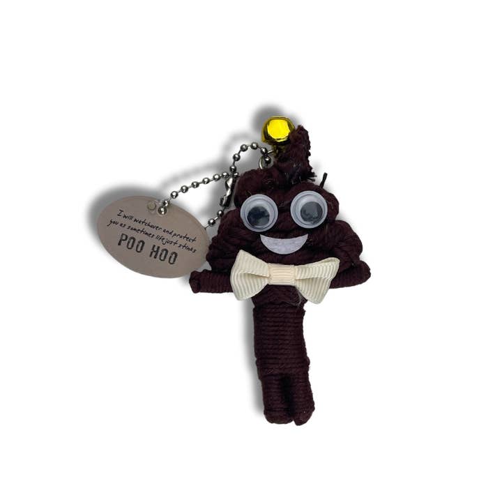 The H&H Group - Wholesale Keychain - Unisex - Poo Hoo - Watchover Voodoo Dolls - Keychain2