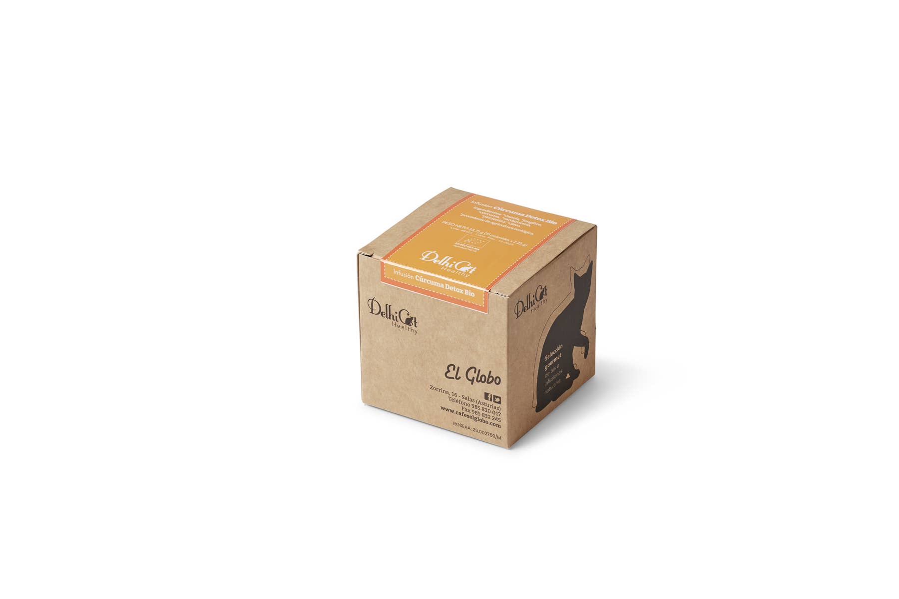 CAFÉS EL GLOBO SL - Wholesale Health/Detox Tea - TURMERIC GREEN TEA
