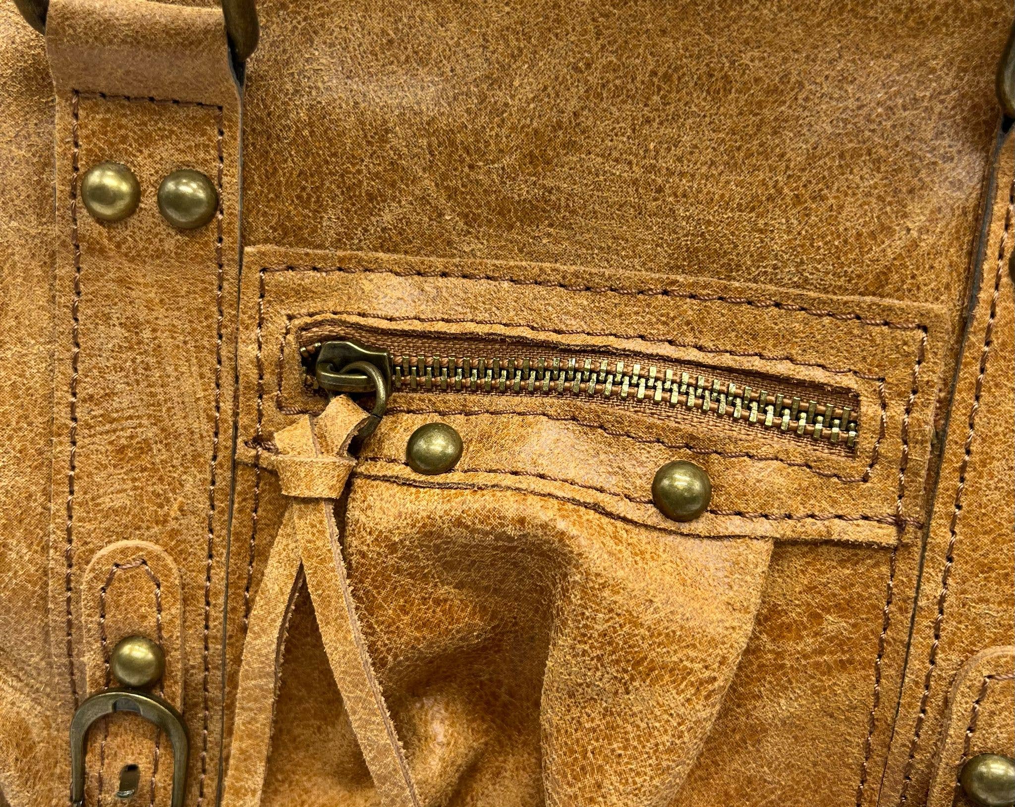 LINETA - Venta al por mayor Bolso con asas - Mujer - Bolso Boston de cuero de vaca - para llevar a mano y al hombro1