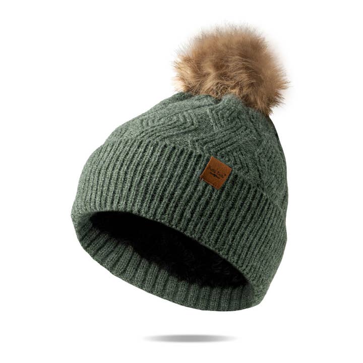 DM Merchandising - Wholesale Beanie - Women's - Britt's Knits Mainstay Pom Hat Open Stock