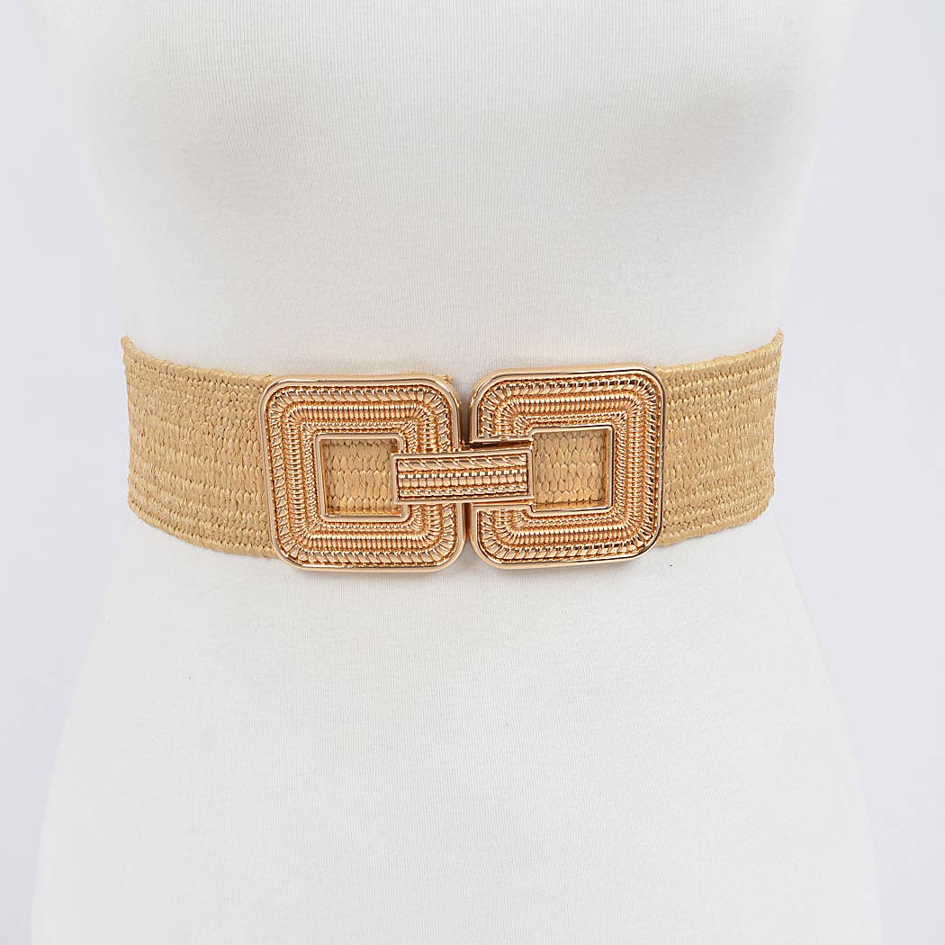 3AM BY H&D ACCESSORIES - Wholesale Belt - Women's - Metal Buckle Stretch Belt6