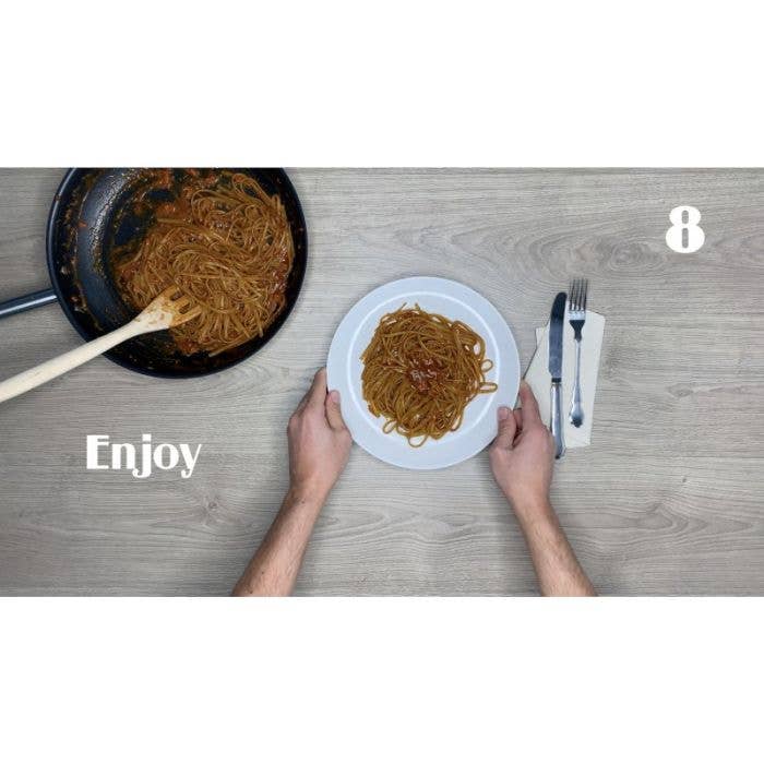 Tiberino - Wholesale Pasta - Linguine Sorrento with Tomato and Basil8