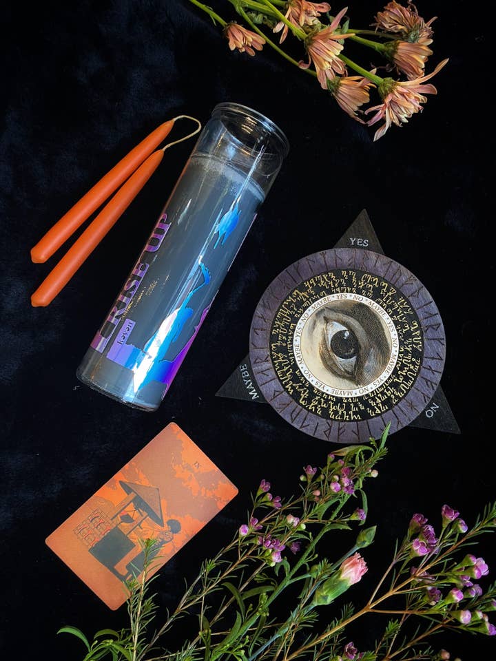 Candela dei sette giorni - Serie Risveglio (Rise Up) per la vendita all'ingrosso da parte di Keven Craft Rituals LLC