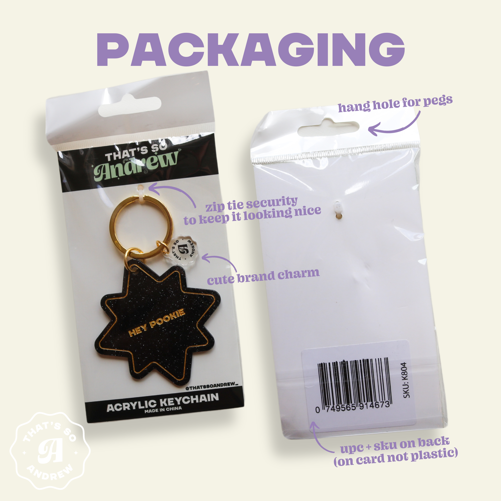 That’s So Andrew - Wholesale Keychain - Unisex - Live Laugh Toaster Bath - Funny Motel Keychain2