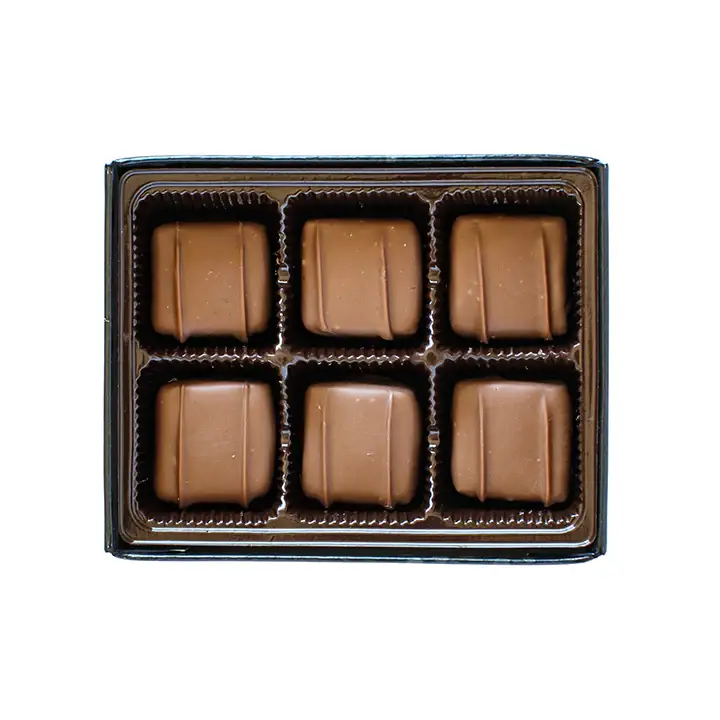 Anne of Green Gables Chocolates - Vente Boîtes de chocolats - Truffe au chocolat au lait en boîte (6 pièces)1