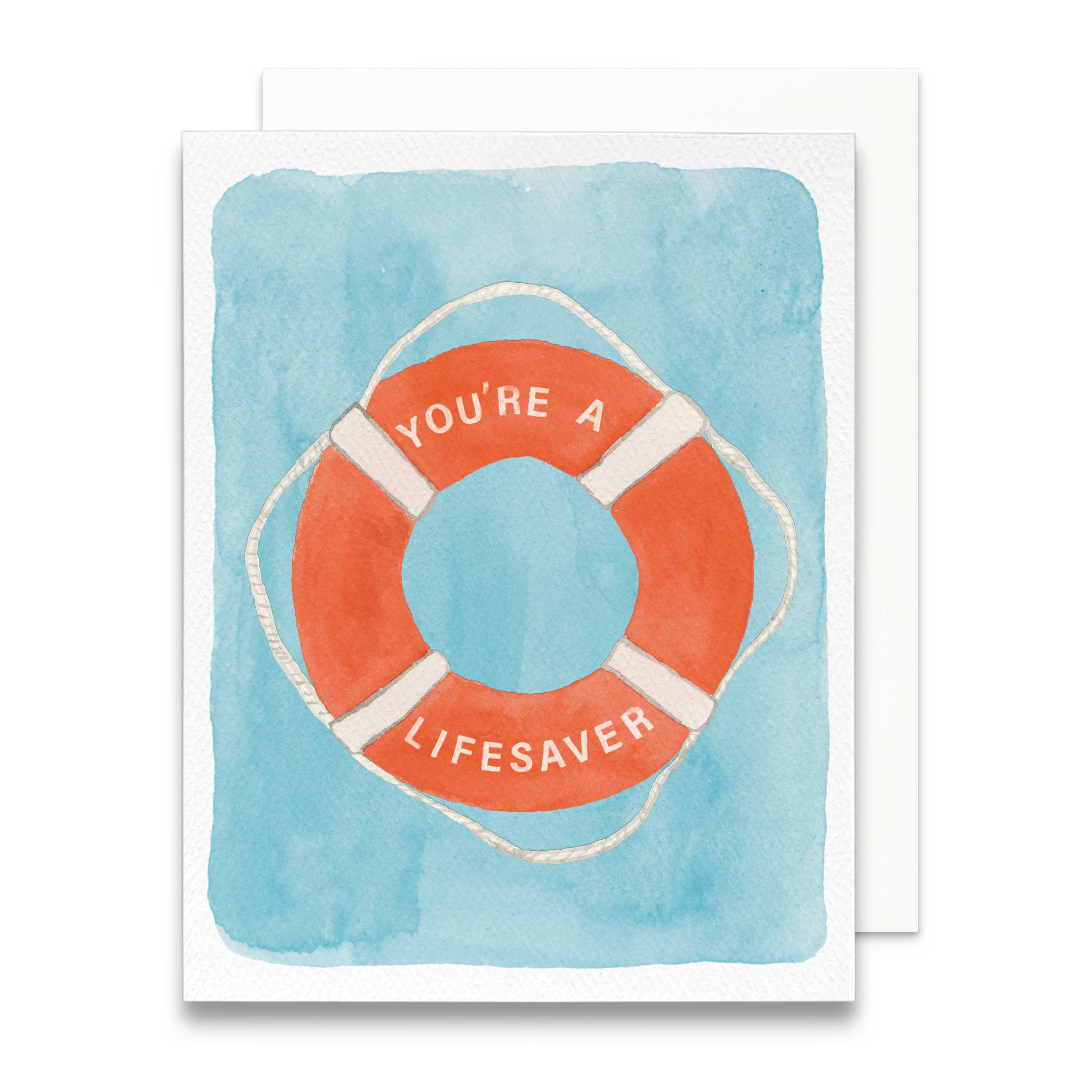 Gert & Co - Wholesale Thank You Card - You're a Lifesaver Greeting Card | Coastal Thank You Card2