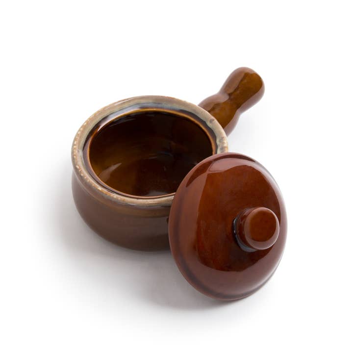 Fox Run Brands - Wholesale Serving bowl - Fox Run French Onion Soup Bowl, Stoneware, 4.75" x7.75" x4"2