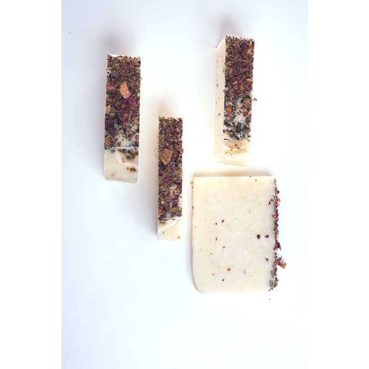 Rose Geranium and Sea Salt Artisan Soap for wholesale by Iyoba